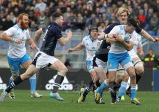 27/02/2016 ROMA STADIO OLIMPICO RUGBY 6 NAZIONI 2016 ITALIA-SCOZIA
NELLA FOTO :