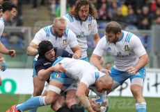 27/02/2016 ROMA STADIO OLIMPICO RUGBY 6 NAZIONI 2016 ITALIA-SCOZIA
NELLA FOTO :