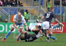 27/02/2016 ROMA STADIO OLIMPICO RUGBY 6 NAZIONI 2016 ITALIA-SCOZIA
NELLA FOTO :