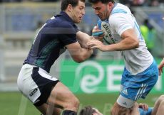 27/02/2016 ROMA STADIO OLIMPICO RUGBY 6 NAZIONI 2016 ITALIA-SCOZIA
NELLA FOTO :