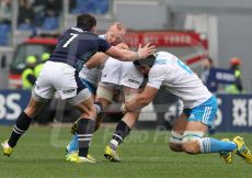 27/02/2016 ROMA STADIO OLIMPICO RUGBY 6 NAZIONI 2016 ITALIA-SCOZIA
NELLA FOTO :