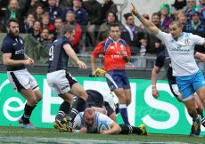 27/02/2016 ROMA STADIO OLIMPICO RUGBY 6 NAZIONI 2016 ITALIA-SCOZIA
NELLA FOTO :