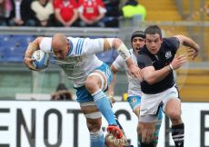 27/02/2016 ROMA STADIO OLIMPICO RUGBY 6 NAZIONI 2016 ITALIA-SCOZIA
NELLA FOTO :